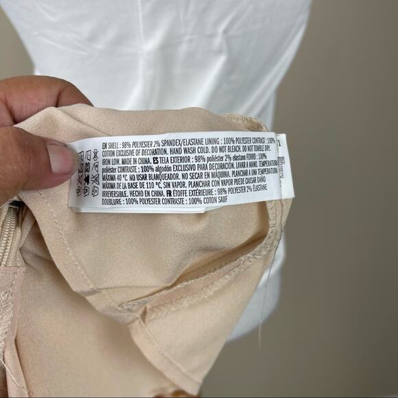 English Factory Spaghetti Strap Sheath with Tee S - Picture 10 of 11